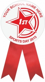 Button Badge with Ribbons 2015 (58mm Dia + 80mm Ribbon) Button Badge with Ribbons 2015 (58mm Dia + 80mm Ribbon)